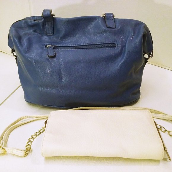 Bundle Lot of 2 Nicole Miller Collection TopCarry Handbag Crossbody Wallet Purse - Picture 5 of 11